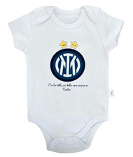 Body Neonato Inter Nome Personalizzabile (3-6 Mesi)