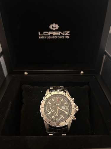 Lorenz chronograph valjoux