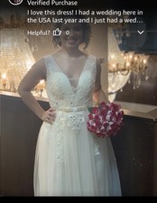 Abiti da sposa donna scollo a