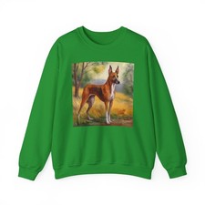 Felpa girocollo unisex Azawakh
