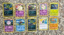 Lotto stock 10 Carte Pokemon Collezione