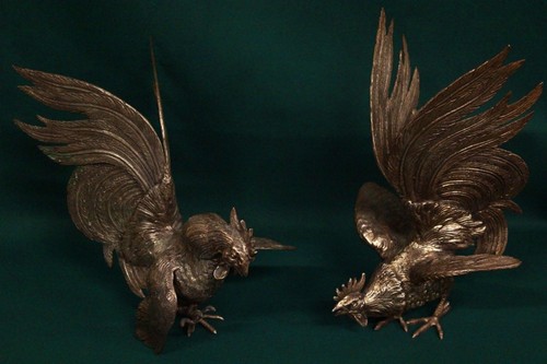 Coppia sculture statuette - /,