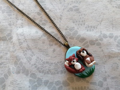 Collana pasta polimerica - , fimo