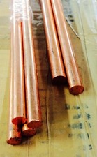 BARRA BARRE TONDA LISCIA ,IN RAME FRESA TORNIO