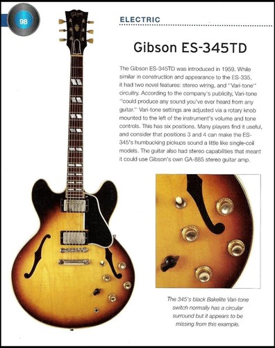 1959 gibson 345td - 1959,