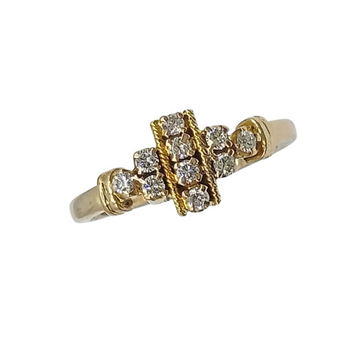 Elegante crocifisso 14k - elegante,