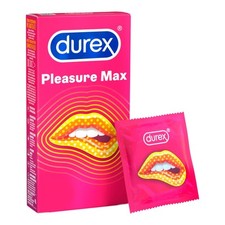 Durex Pleasuremax Preservativi Stimolanti Con Nervature, 12 Profilattici