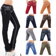 Jeans donna pantaloni dritti