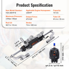 VEVOR Kit Timoneria Idraulica