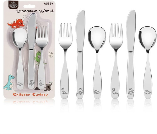 Posate bambini pezzi set - bambini, 6
