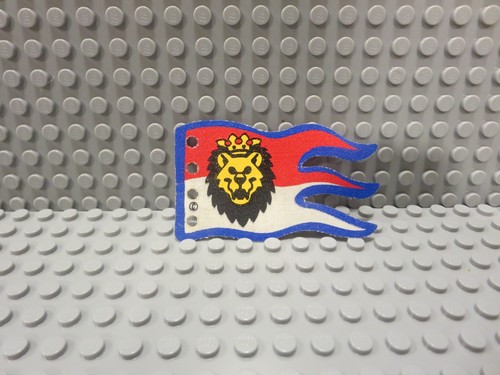 Lego bandiera panno bianco 8x5 - panno,