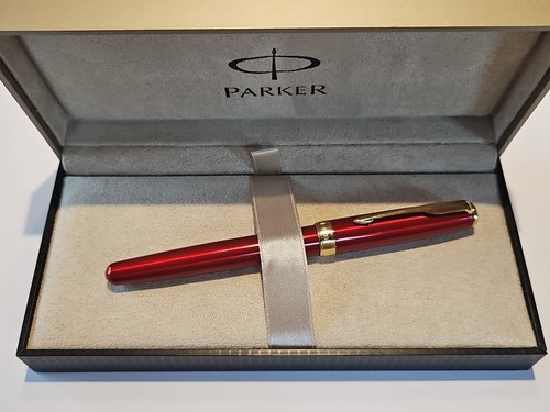 Parker sonnet red lacquer - parker, sonnet,