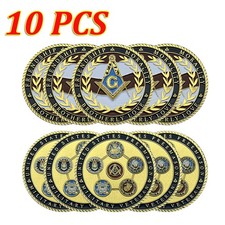 10PZ Moneta Sfida Medaglia Oro