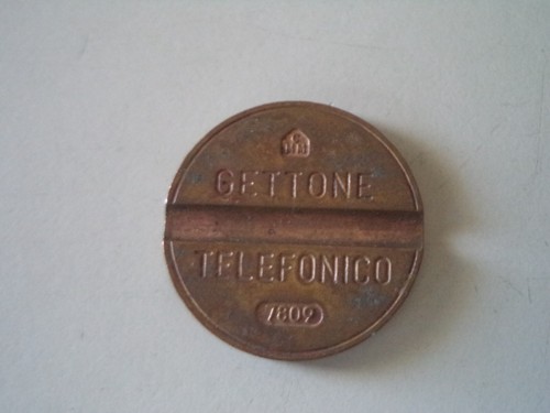Gettone telefonico 7809 - 7809, cmm