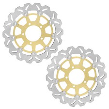 Dischi freno anteriori per Kawasaki Ninja ZX6RR ZX6R 636 05 06 ZX600P ER-6F ER6N