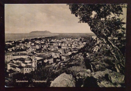 Cartolina terracina - terracina, (lt)
