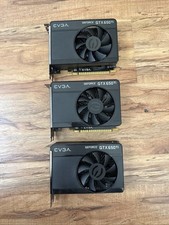 Lotto di 3 EVGA NVIDIA GeForce GTX 650 Ti