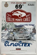 Poster 2001 Monte-Carlo Rally