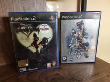 Kingdom Hearts 1 + 2 PS2 PAL ITA ?? completi Con Flyer SQUARE ENIX 