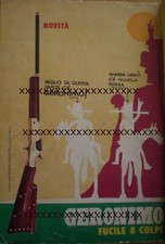 FOTO DI GIOCATTOLO: FUCILE GERONIMO 8 COLPI.  1 PAGINA (retro cop.) TOPOLINO 70'