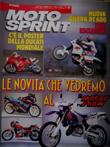 Motosprint 1990 poster - motosprint,