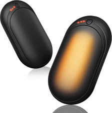 Scaldamani Ricaricabile USB, 2 in 1 Iscaldatore Elettrico Tascabile,Scalda Mani 