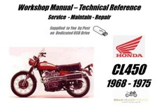 Honda CL450 CL 450 Manuale