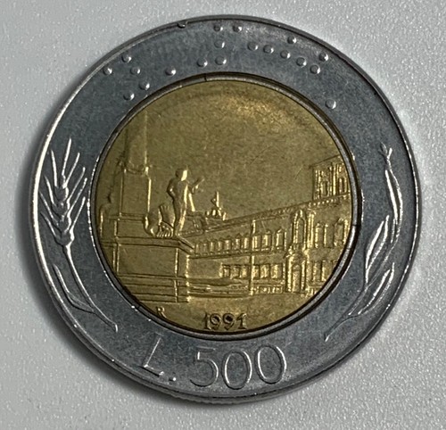 Italy 500 lire - 1991,