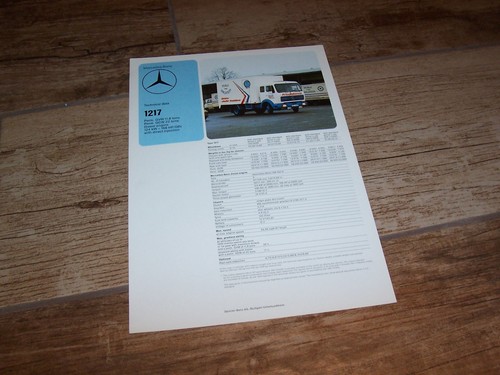 Prospectus brochure mercedes - brochure,