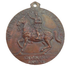 GUERRA D'ETIOPIA DIVISIONE GAVINANA CENTENARIO - MEDAGLIETTA COMMEMORATIVA