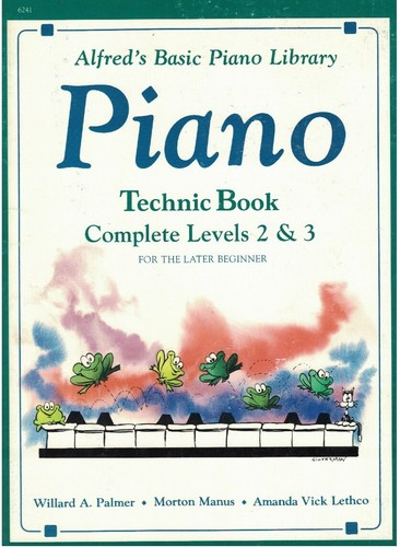 Alfred piano technic book - alfred's,