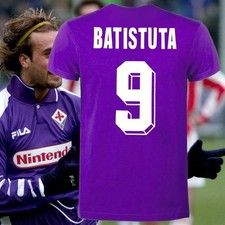 Shirt viola batistuta 9 - t-shirt,