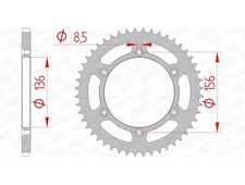 AFAM Standard steel crown