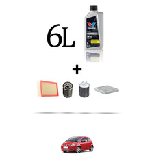 HOFFCAR Kit tagliando 4 FILTRI