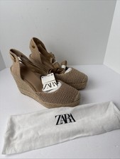 ZARA Tie Up Espadrille