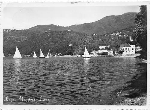 Cartolina lago maggiore luino - cartolina,