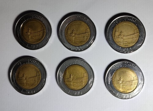 500 lire 1982 - 1982-1992, repubblica