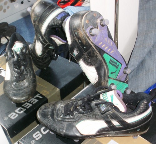 Scarpe calcio molto usate - da,