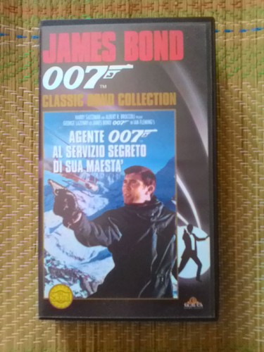 Videocassetta vhs agente - agente, 007