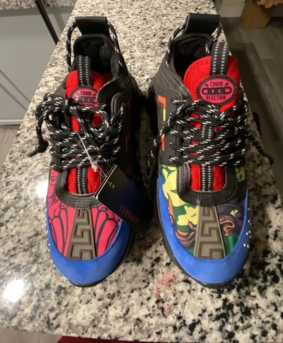 Sneakers basse versace chain - basse,