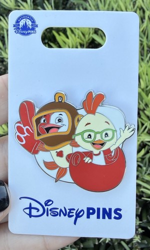 Spilla disney pollo pesce - spilla,