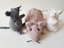 Set 3 peluche Gosig Mus Mouse