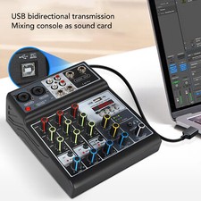 Mixer audio digitale 4 canali