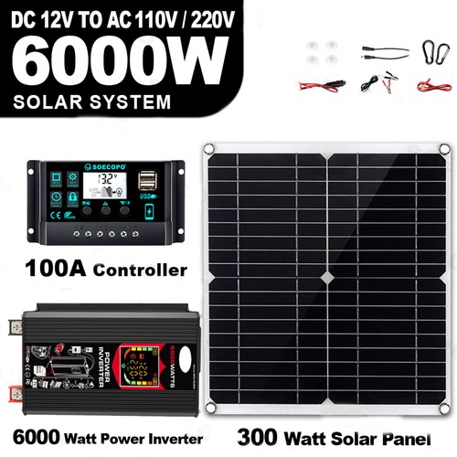 Kit pannello solare - kit, 6000w