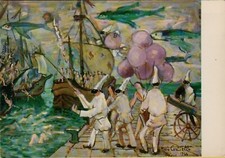 66742Z  CARTOLINA  QUADRO IL