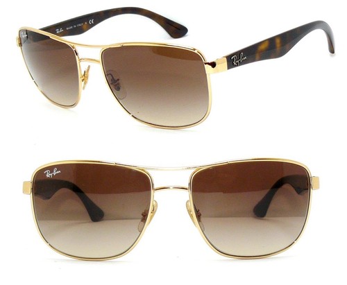 Occhiali sole ray - ban, oro