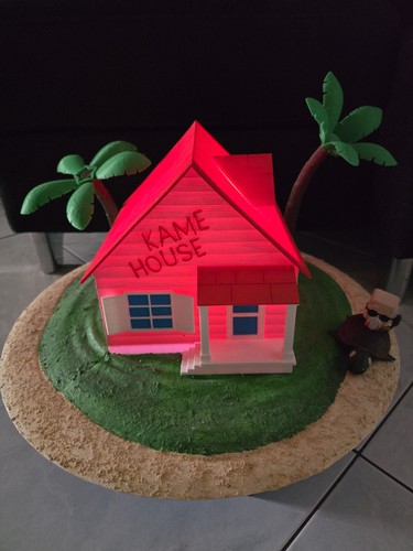 Kame house diorama lampada - house,