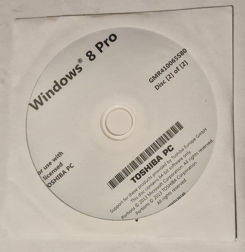 Microsoft windows pro bit - 8,