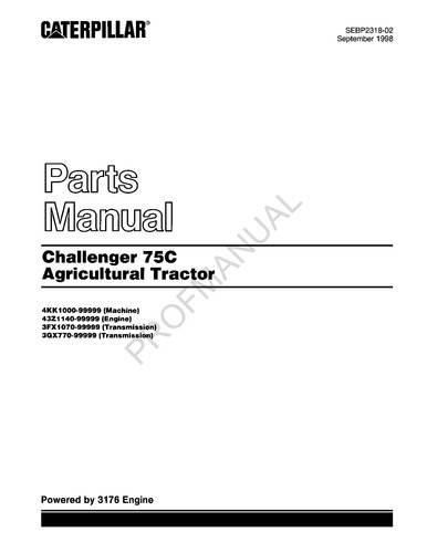 Manuale catalogo ricambi