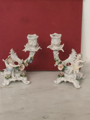 Coppia candelieri metà 900 - metà, ‘900